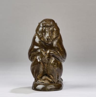 A ceramic sculpture of a baboon, 1926 - Jugendstil and 20th Century Arts and Crafts