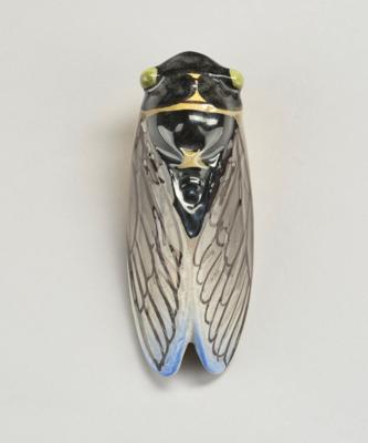 Louis Sicard (1871-1946), a cicada - Jugendstil and 20th Century Arts and Crafts