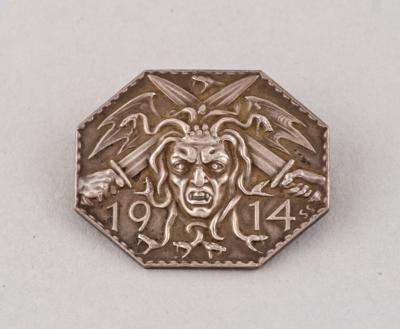 A 900-silver brooch with Hydra motif, Josef Söhne, Siess, Vienna, 1914 - Secese a umění 20. století