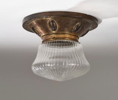 A ceiling lamp in Secessionist style, designed in around 1900 - Jugendstil and 20th Century Arts and Crafts