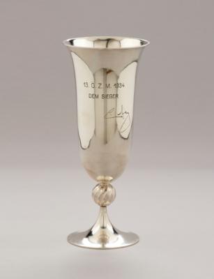 A silver goblet or vase, Jarosinski & Vaugoin, Vienna, 1934 - Jugendstil e arte applicata del XX secolo