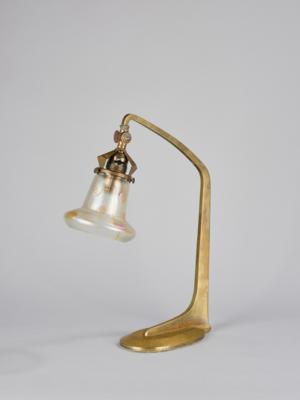 A table lamp with lampshade by Johann Lötz Witwe, Klostermühle, c. 1900 - Jugendstil e arte applicata del XX secolo