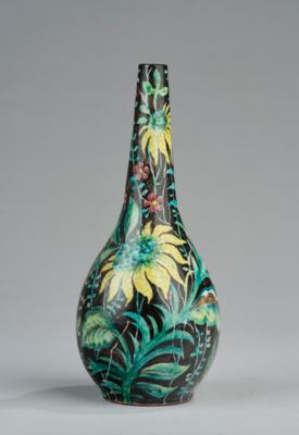 Ernst Huber, Vase 'Sonnenblumen', Schleiss Keramik, Gmunden, nach 1926 - Kleinode des Jugendstils & Angewandte Kunst des 20. Jahrhunderts