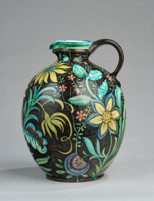 Ernst Huber (Wien 1895-1960), Krug 'Sonnenblumen', sogenannter 'Huber Plutzer', Schleiss Keramik, Gmunden, nach 1926 - Jugendstil and 20th Century Arts and Crafts