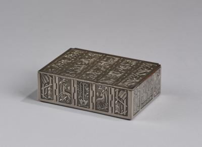 Eugen Schwemmle, Art Deco box, Erhard  &  Söhne, Schwäbisch Gmünd, c. 1920/30 - Jugendstil e arte applicata del XX secolo