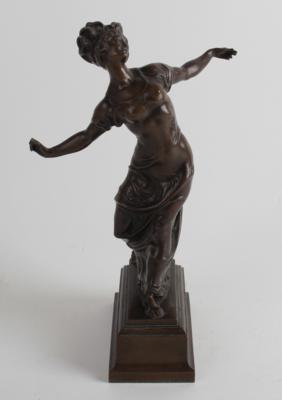 Ferdinand Liebermann (Judenbach, 1883-1941 Munich), a female dancer, designed in around 1910 on behalf of the Österreichische Gesellschaft zur Förderung der Medaillenkunst und Kleinplastik - Jugendstil and 20th Century Arts and Crafts