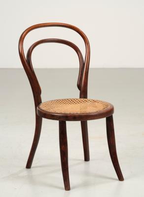 Kindersessel, Modellnummer: 1 (12001), Entwurf: vor 1904, Ausführung: Firma Gebrüder Thonet, Wien - Kleinode des Jugendstils & Angewandte Kunst des 20. Jahrhunderts