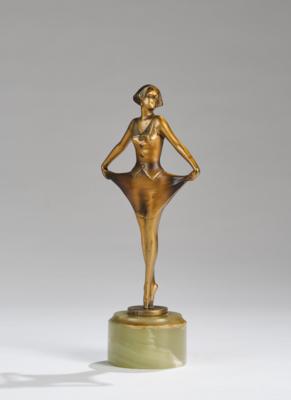 A female dancer, in the style of Josef Lorenzl, Vienna, c. 1930 - Jugendstil and 20th Century Arts and Crafts