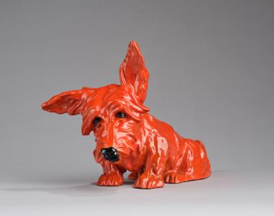 Terrier, Modellnummer: 4269, Firma Wienerberger, Wien - Kleinode des Jugendstils & Angewandte Kunst des 20. Jahrhunderts