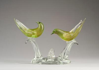 A bird group, Formia, Murano, 1992 - Jugendstil and 20th Century Arts and Crafts