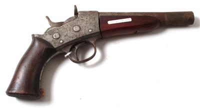 Hinterladungspistole, - Antique Arms, Uniforms and Militaria