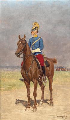 Gerahmtes Ölbild - Antique Arms, Uniforms and Militaria