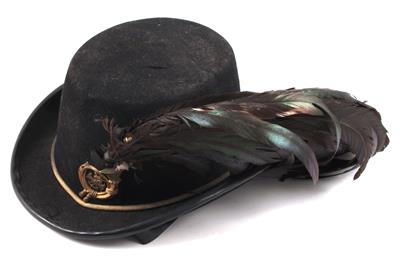 Hut in der Art der Hüte für Offiziere der k. u. k. Jägertruppe - Historische Waffen, Uniformen, Militaria