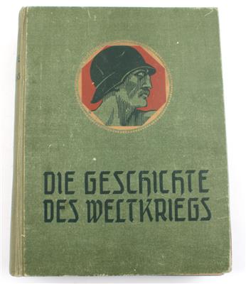 Buch 'Die Geschichte des Weltkriegs - Antique Arms, Uniforms and Militaria