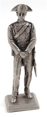 Kleine Weißmetallstatuette - Armi d'epoca, uniformi e militaria