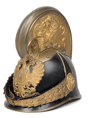 Österreichischer Dragoneroffiziershelm - Historische Waffen, Uniformen, Militaria