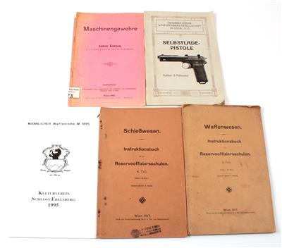 Konvolut Waffenliteratur, - Armi d'epoca, uniformi e militaria