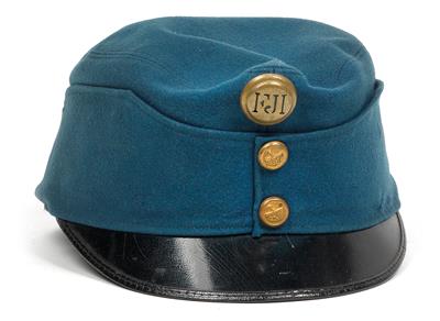 Lichtblaue Feldkappe für Mannschaften - Antique Arms, Uniforms and Militaria