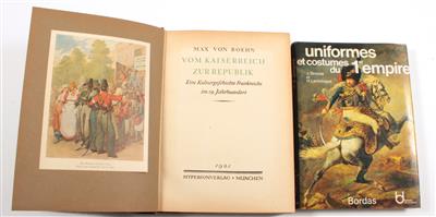 Konvolut von zwei Büchern, - Armi d'epoca, uniformi e militaria