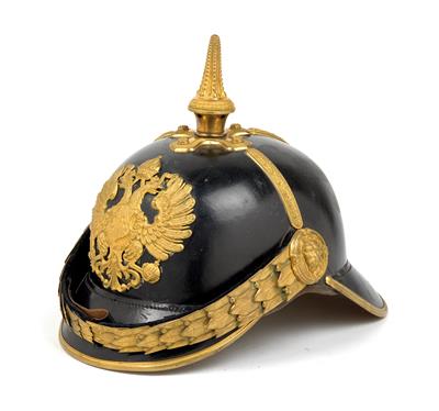 Helm für Offiziere der k. k. Gendarmerie, - Historische Waffen, Uniformen, Militaria
