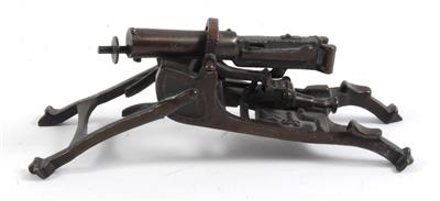 Modell des Maschinengewehrs System Maxim, - Historische Waffen, Uniformen, Militaria