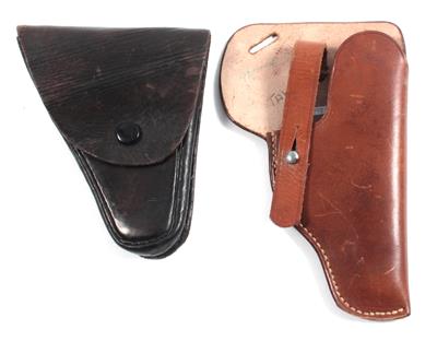 Offener Pistolenholster - Historische Waffen, Uniformen, Militaria