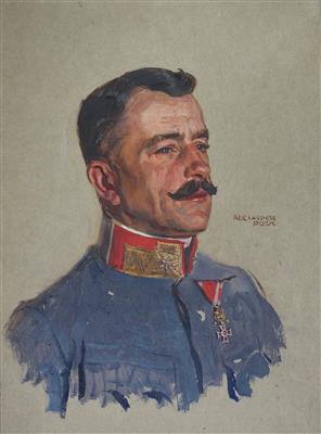 Alexander Pock (Znaim 1871-1950 Vienna), - Antique Arms, Uniforms and Militaria