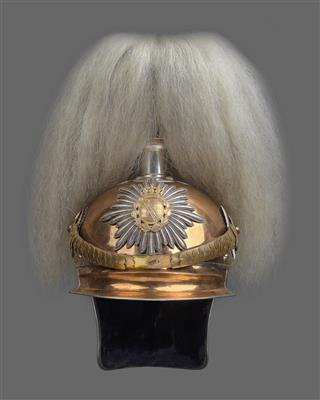 A helmet for officers of the Garde Reiter Regiment M1889, for parade - Antique Arms, Uniforms and Militaria