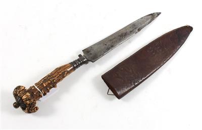A hunting dagger, - Armi d'epoca, uniformi e militaria