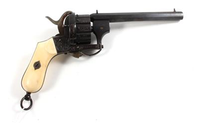 A Lefaucheux revolver, - Armi d'epoca, uniformi e militaria