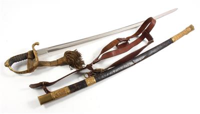 An Austrian officials' sabre, - Armi d'epoca, uniformi e militaria