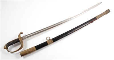 An Austrian officials' sabre, - Antique Arms, Uniforms and Militaria