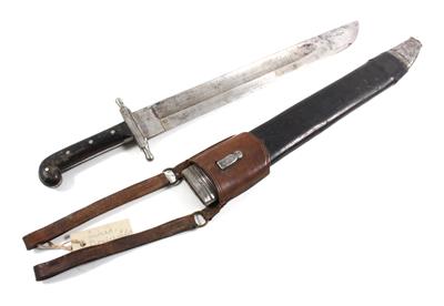 An Austrian pioneer sabre, - Starožitné zbraně