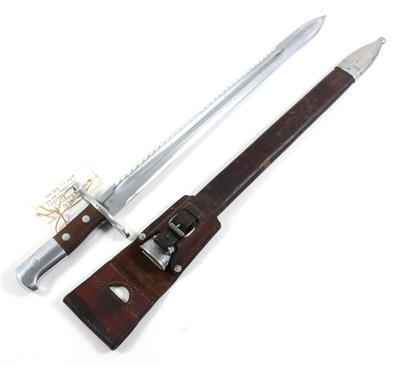 A Swiss pioneer bayonet, - Armi d'epoca, uniformi e militaria