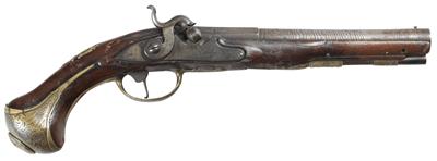 Perkussionspistole, - Antique Arms, Militaria