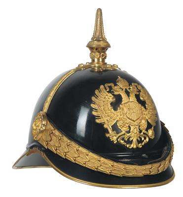 Helm für Offiziere der k. k. Gendarmerie M. 1899, - Antique Arms, Uniforms and Militaria