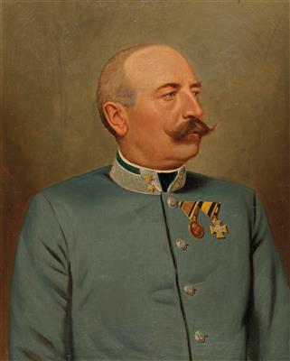 Künstler um 1880 - Historische Waffen, Uniformen, Militaria - Sonderteil: Nachlass Generalmajor Wolfgang Waldherr