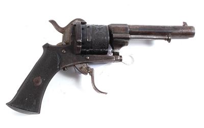 Lefaucheux-Revolver, - Antique Arms, Uniforms and Militaria