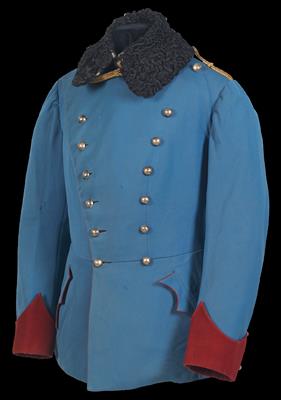 Pelz-Ulanka für Subalternoffiziere des k. k. Landwehr-Ulanen-Regiments Nr. 4 - Antique Arms, Uniforms and Militaria