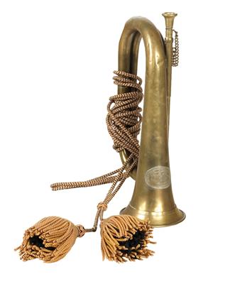 Signalhorn in F, - Armi d'epoca, uniformi e militaria