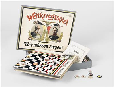 Weltkriegsspiel 'Wir müssen Siegen', - Antique Arms, Uniforms and Militaria