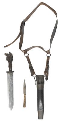 Hirschfänger - Standhauer, - Historische Waffen, Uniformen, Militaria