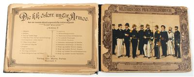 Militärisches Prachtbilderbuch - Historische Waffen, Uniformen, Militaria