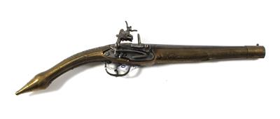 Miqueletschlosspistole, - Historische Waffen, Uniformen, Militaria