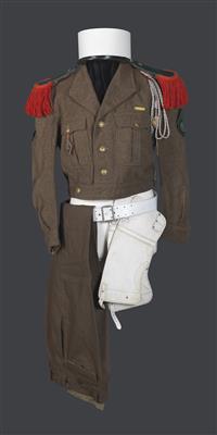 Komplette Parade-Uniform für Caporal (Korporal) de la Legion Etrangere (Französische Fremdenlegion), um 1955, - Historische Waffen, Uniformen, Militaria