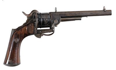 Lefaucheux-Revolver, - Antique Arms, Uniforms and Militaria