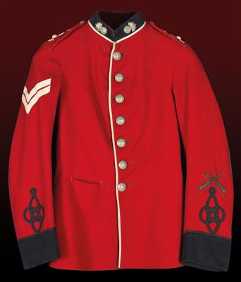 Waffenrock für einen Lance Korporal der Royal Army - Antique Arms, Uniforms and Militaria