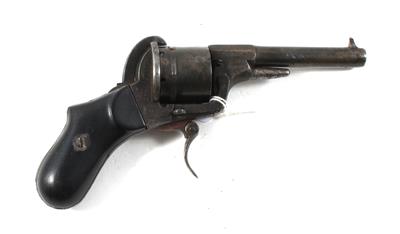 Lefaucheux-Revolver Arend, - Historische Waffen, Uniformen, Militaria