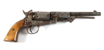 Perkussionsrevolver, - Historische Waffen, Uniformen, Militaria