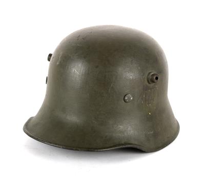 Österreichischer Stahlhelm M1917, - Historische Waffen, Uniformen, Militaria - Schwerpunkt österreichische Gendarmerie und Polizei